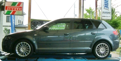 Audi A3 3.2 Quattro Bilstein + Eibach Set Before
