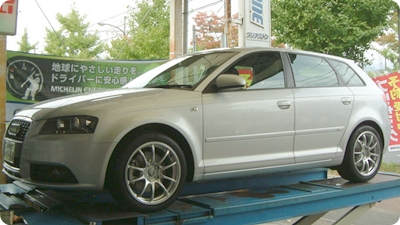AUDI A3 + ADVAN Racing RZ 17inch