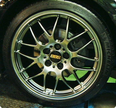 BBS WHEEL BBS RG-R DBK + MICHELIN Pilot Sport PP2 225/40R19