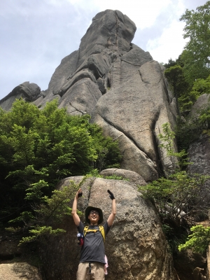 大ヤスリ岩 瑞牆山