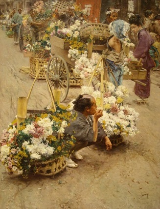 江戸時代の花屋6