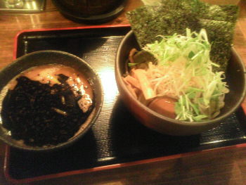 嫁さんが喰った「つけ五郎」(つけ麺ね)