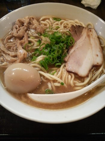 基 味玉らーめん大盛