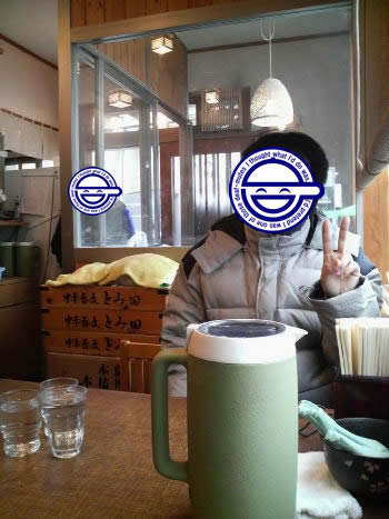 やっと店内・・・さ・さむかった