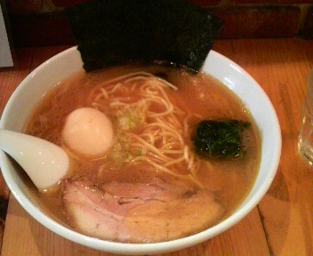 ShinaChiku亭 和風豚骨玉子ラーメン