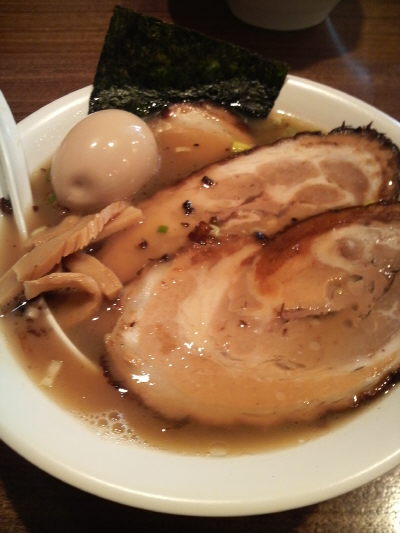 やまき屋 チャーシュー麺 大盛 味玉入り