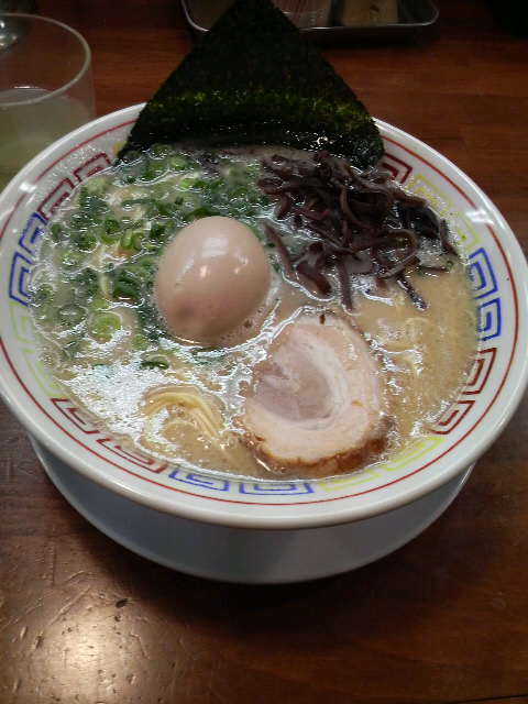 直角味玉ラーメン