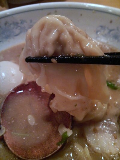 厚木 一期一会 えびワンタン