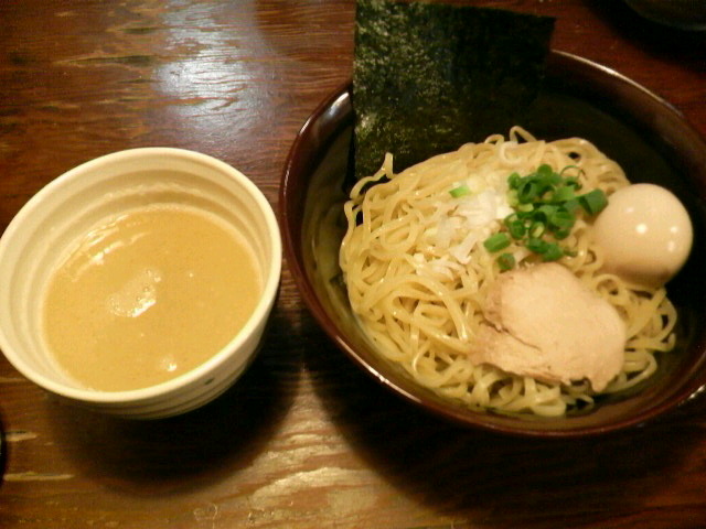 悟空塩つけ麺味玉