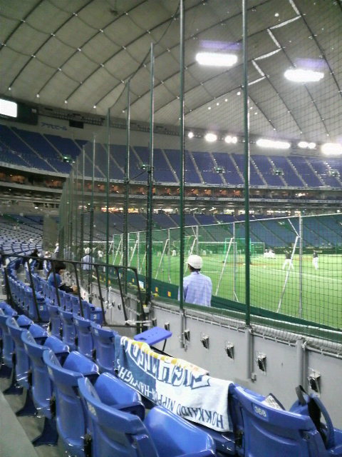 東京ドーム試合前