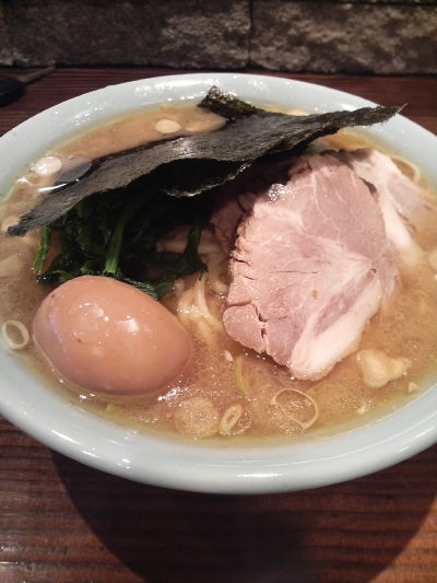 茅ヶ崎 一乃利 チャーシューメン大盛 味玉入り