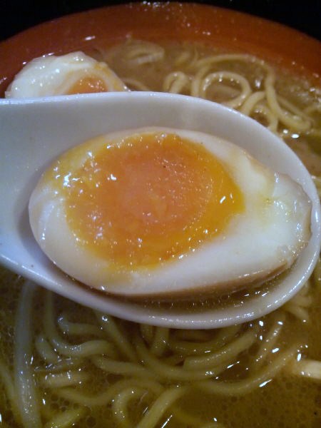こないだ喰えなかった味玉