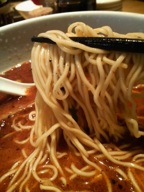 一風堂 からか麺の麺