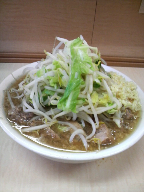 ラーメン二郎 京成大久保店 ラーメン