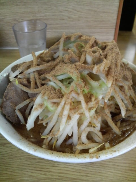 ラーメン二郎栃木街道店 ラーメン カツオくん