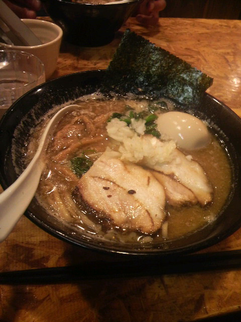麺屋おはな 魚介醤油こってり味玉入り