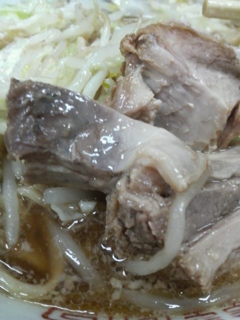 ラーメン二郎 京急川崎店のチャーシュー