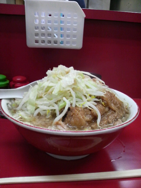 ラーメン二郎 京急川崎店 小ブタ野菜マシ