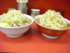 ラーメン二郎 小岩店 小と大の比較