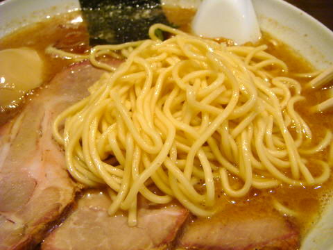 中華そば うめやの麺
