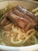 味噌一の角煮と麺