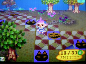 ハロウィンのウバメ村