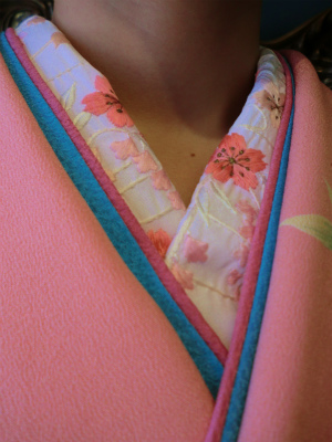 きれいなピンクのアンティーク着物で結婚式へ*** | BabyDoll vintage ...