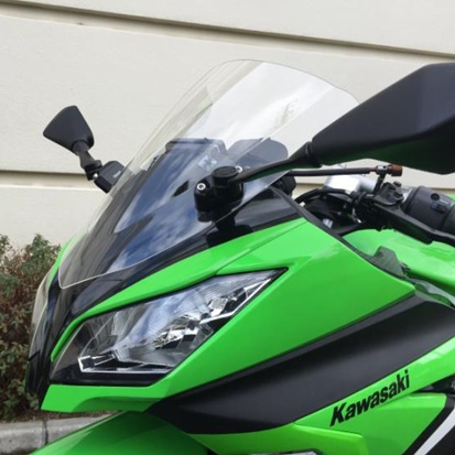 Ninja250スクリーン