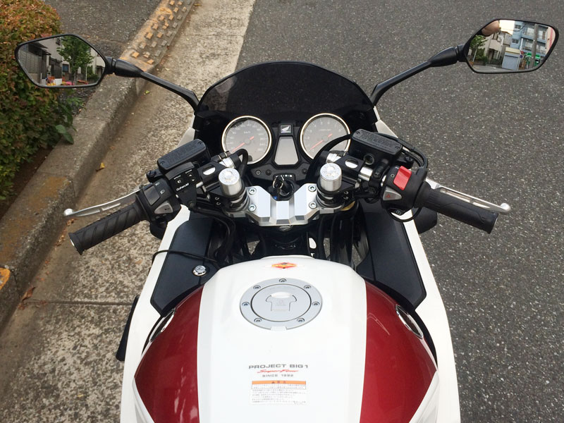 CB1300SFハンドル