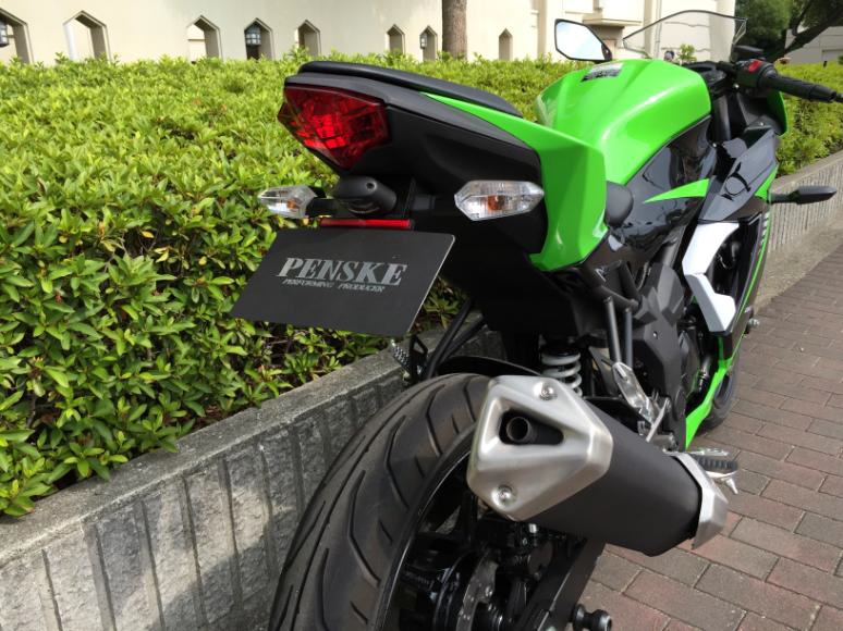 Ninja250SLフェンダーレス