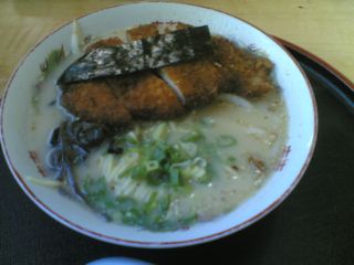 とんかつラーメン@風月