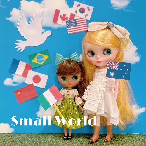 カスタムブライス 作家様 かわいい 悪戯っ子 人形 カートゥーン 妹