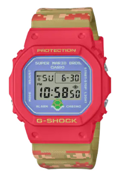 0時予約開始】G-SHOCK DW-5600SMB-4JR スーパーマリオブラザーズコラボ ...