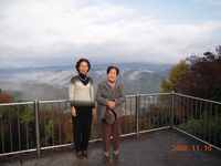 雲海と紅葉