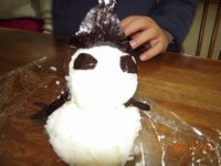 雪だるまじゃなくて