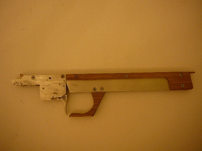 機関部と銃身組みあがり