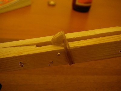 ホールドフック戻し