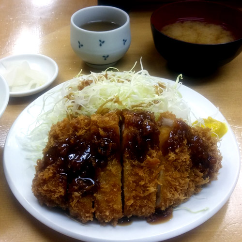 ロースカツ定食