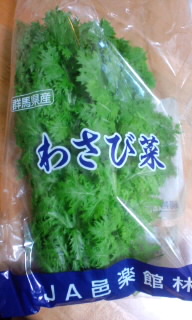 わさび菜1