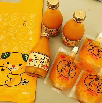 真穴みかんジュレとジュース171003