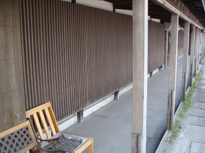 西田酒造のこみせ