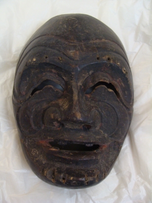 中尊寺大長寿院の古面2
