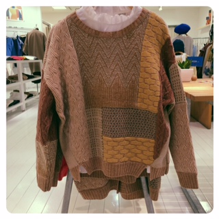 今週のおすすめ製品 △▽がちゃがちゃパッチワーク▽△ Okayama savon de bulle | ニット/セーター