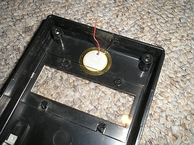 圧電セラミック部品配置位置