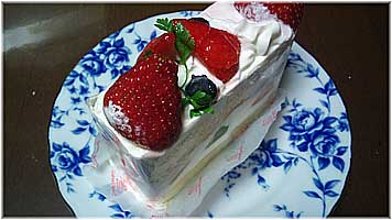 誕生日プレゼント・ケーキ