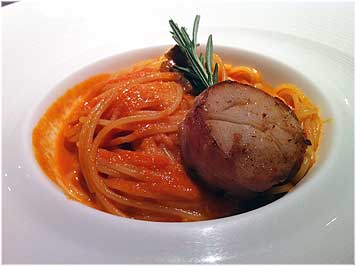 ヒルトン大阪・イタリアンディナー・パスタ