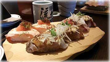 流れ鮨