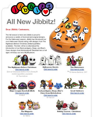 nightmare before christmas jibbitz