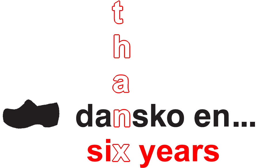 6th Anniversary dansko en...