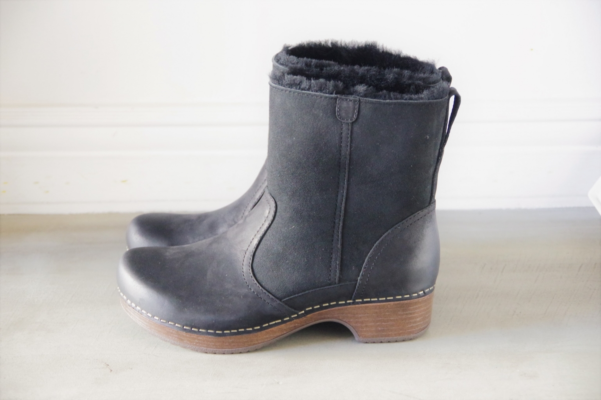 Bettie Black Burnished Nubuck